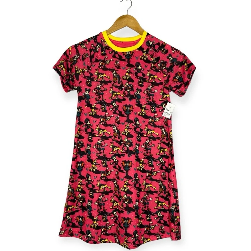 New Disney Kids Night Gown, Halloween Print Size 9/10
